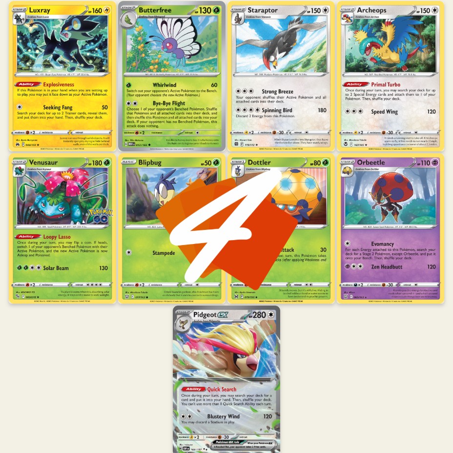 BUTTERFREE : Shuffle your Opponent's Pokemon Back to their Deck ! PTCGL Game (Scarlet & Violet 151)